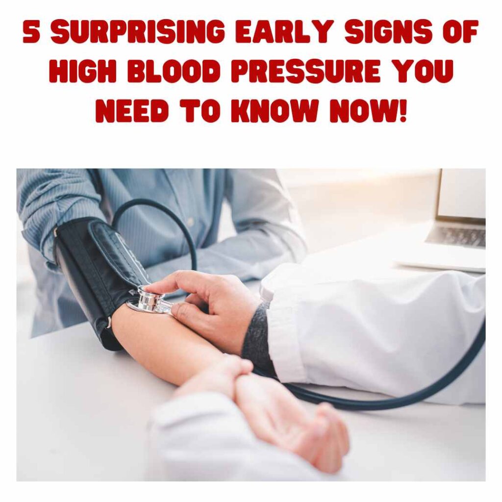 Early Signs of High Blood Pressure